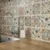 Lucy Flower Embossed Gloss Decor Wall Tiles