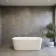 Ardesia Anthracite Stone Effect Matt Porcelain Wall and Floor Tile
