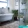 Rhian Blanco White Ceramic Matt Brick Wall Tiles