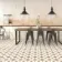 Scintilla Paprika Orange Star Pattern Tiles