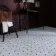 Canterbury Victorian White Matt Marble Patterned Tiles