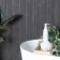 Trepanel Aqua 3D® Waterproof Dark Grey Marble Effect Grooved Wall Panel 3 Pack (Covers 0.87 SQM)