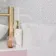 Trepanel Aqua® White Sparkle Quartz Effect PVC Bathroom Wall Panel