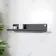 Trepanel Customise® Black Shelf 519mm inc Black Screws