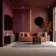 Trepanel® Windsor Wine Red Matt Acoustic Wall Panels