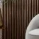 Trepanel Design® Autumn Brown Curve Acoustic Wood Wall Panels