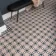 Churchill Navy Blue & Pink Mosaic Victorian Matt Tiles