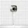 Pixel White Square Gloss 25x25 Mosaic Tiles