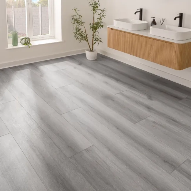 Adele Rock Grey Luxury Click Vinyl Flooring 5mm
