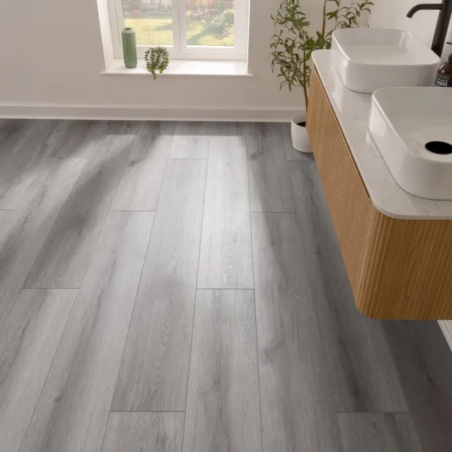 Adele Rock Grey Luxury Click Vinyl Flooring 5mm