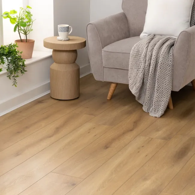 Adele Shortbread Luxury Click Vinyl Flooring 5mm