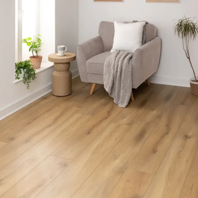 Adele Shortbread Luxury Click Vinyl Flooring 5mm