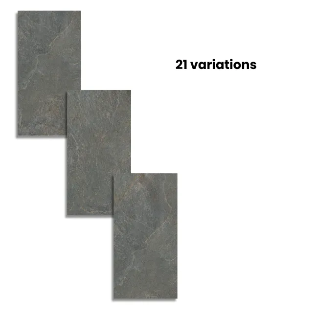 Ardesia Anthracite Stone Effect Matt Porcelain Tile