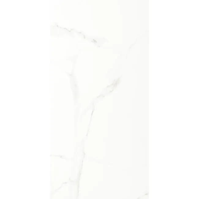 Frost White Marble Tile Luxury Click Vinyl Flooring 6mm