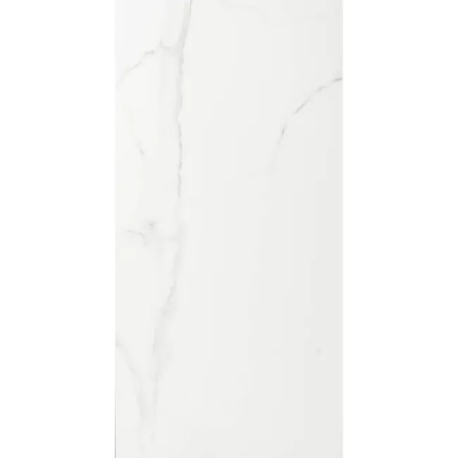 Frost White Marble Tile Luxury Click Vinyl Flooring 6mm