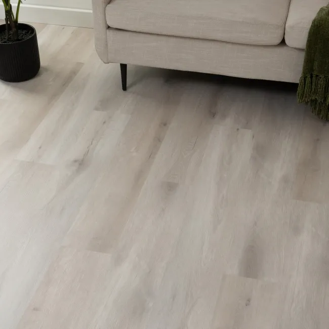 London Everest White Luxury Click Vinyl Flooring 4mm