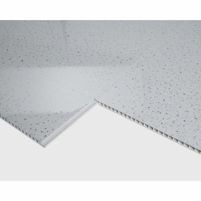 Trepanel Aqua® White Sparkle Quartz Effect PVC Bathroom Wall Panel