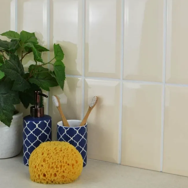 Metro Victoria Cream Gloss Metro Wall Tiles