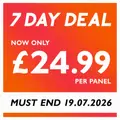 Trepanel Design® Walnut Brown Multi-Width Acoustic Wood Wall Panels