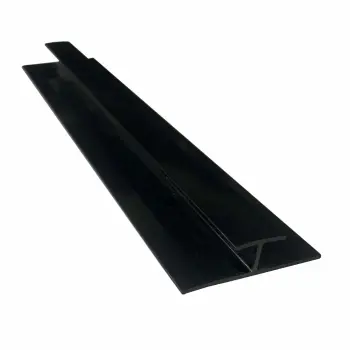 Trepanel Aqua® Shower Panel PVC H Joint Black