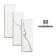 Elysian Calacatta White Vein Matt Marble Effect Decor Wall Tiles