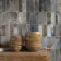 Raku Glazed Multi Coloured Rustic Wall Tiles
