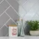 Linear Grey Gloss Brick Shape Wall Tiles 300x100