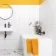 MonoEdge White Matt Ceramic Wall Tiles 200x200