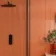 Ribbon Light Terracotta Orange Ridged Effect Ceramic Gloss Wall Tiles
