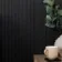 Trepanel Flex® Noir Black Flexible Wood Panels 2400x300