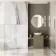 Verity White Marble Effect Polished Porcelain Wall & Floor Tile