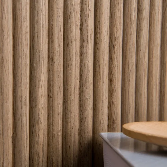Trepanel Flex® Smoked Oak Flexible Wood Panels 1200x600