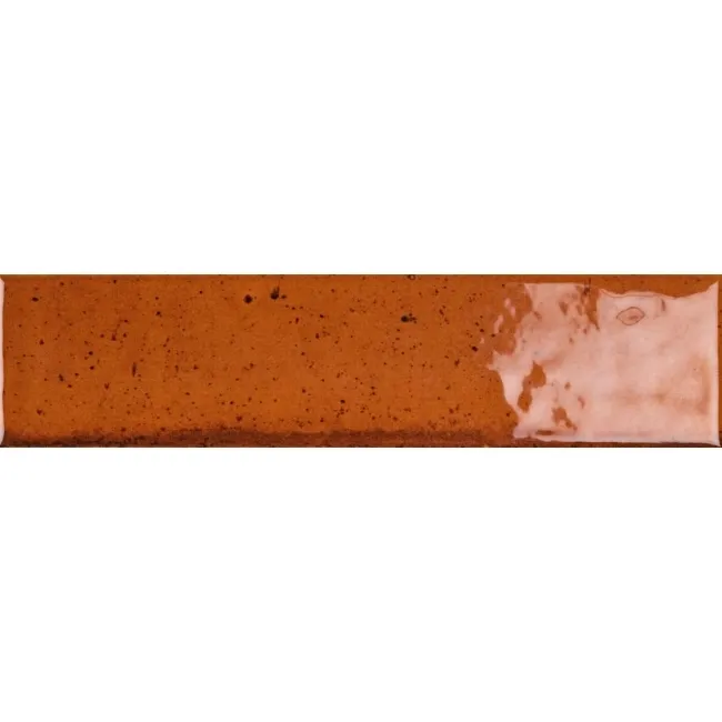 Hope Ochre Wall Gloss Orange Brick Tiles
