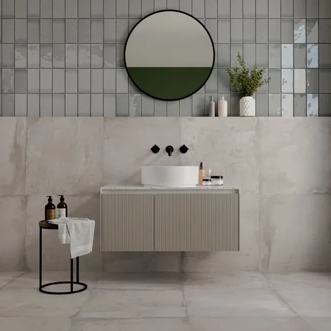 Vision Grey Matt Wall and Floor Porcelain Tiles