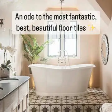 Scintilla Black Star Pattern Tiles
