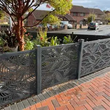 LuxeLine® Composite Jungle Garden Decorative Screen Panel