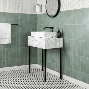 Detroit Green Brick Tiles