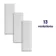Dover Waves White Matt Stone Effect Wall Tiles
