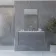 Trepanel Aqua Luxe® Grey Marble Effect Satin SPC Wall Panel 4 Pack (Covers 2.80 SQM)