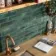 Hope Olive Wall Gloss Green Brick Tiles
