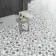 Ledbury Black and White Marble Effect Pattern Wall and Floor Tiles