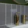 Linear Dark Grey Gloss Brick Shape Wall Tiles 300x100
