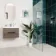 Dover White Matt Stone Effect Wall Tiles