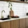 Veneto White Gloss Rustic Bumpy Wall Tiles