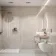 Trepanel Aqua® Gloss Ivory Travertine Effect PVC Shower Wall Panel