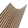 Trepanel Lite® Flexible Smoked Oak Acoustic Wood Wall Panels