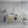 Venato Hexagon Dark Grey Marble Effect Porcelain Tiles