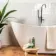 Vena Biana White Mini Bumpy Gloss Marble Effect Metro Wall Tiles