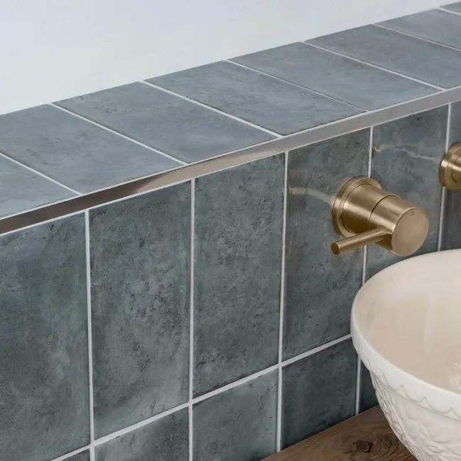 Farringdon Green Gloss Metro Wall Tiles