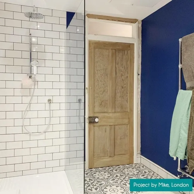 Flat Ceramic Whitechapel Gloss White  Metro Tiles